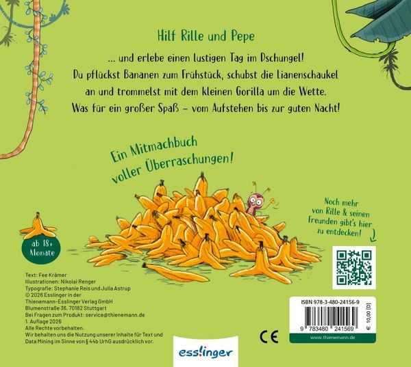 Produktbild: Rille & Pepe: Pfl&uuml;ck die Banane!