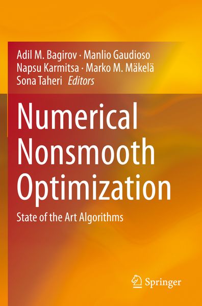 Produktbild: Numerical Nonsmooth Optimization