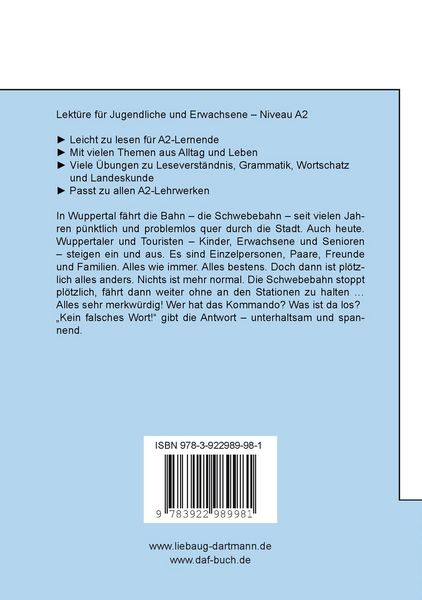 Produktbild: Kein falsches Wort!