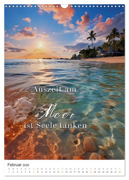 Produktbild: Meine Auszeit f&uuml;r die Seele (Wandkalender 2026 DIN A3 hoch), CALVENDO Monatskalender