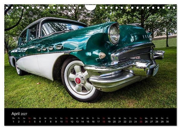 Produktbild: Faszination Oldtimer und Autolegenden (Wandkalender 2027 DIN A4 quer), CALVENDO Monatskalender