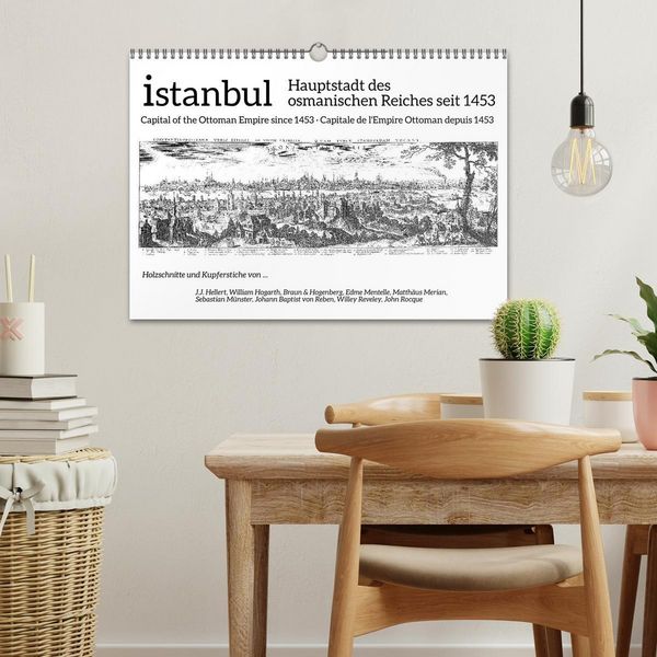 Produktbild: Istanbul - Hauptstadt des osmanischen Reiches seit 1453 (Wandkalender 2026 DIN A3 quer), CALVENDO Monatskalender