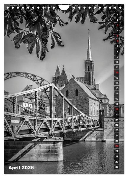 Produktbild: BRESLAU SCHWARZWEI&szlig; (Wandkalender 2026 DIN A4 hoch), CALVENDO Monatskalender