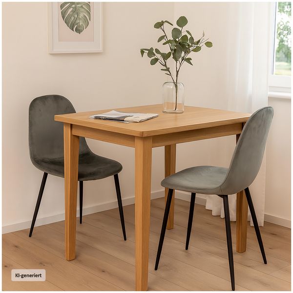 Produktbild: HTI-Living HTI-Living Stuhl Savannah Velvet 2er-Set HTI-Living Stuhl Savannah Velvet 2er-Set