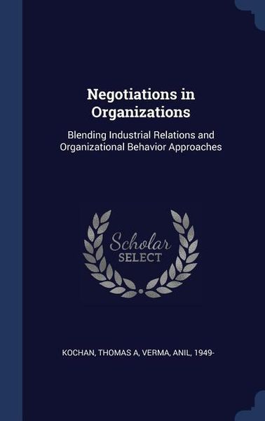 Produktbild: Negotiations in Organizations