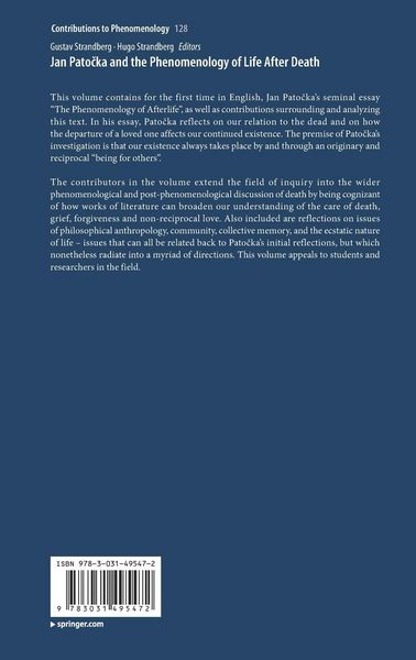 Produktbild: Jan Patočka and the Phenomenology of Life After Death