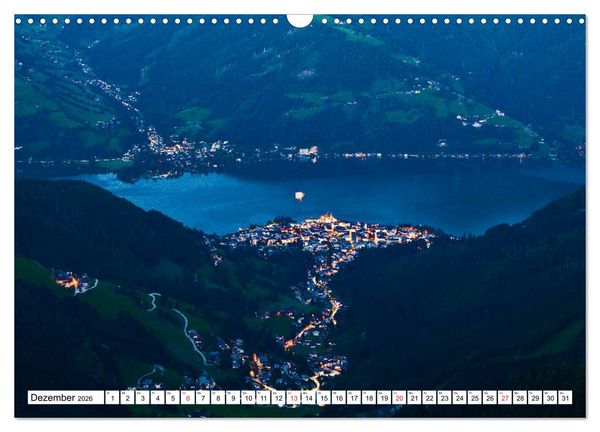 Produktbild: Der Zeller See im sch&ouml;nen Salzburger Land (Wandkalender 2026 DIN A3 quer), CALVENDO Monatskalender