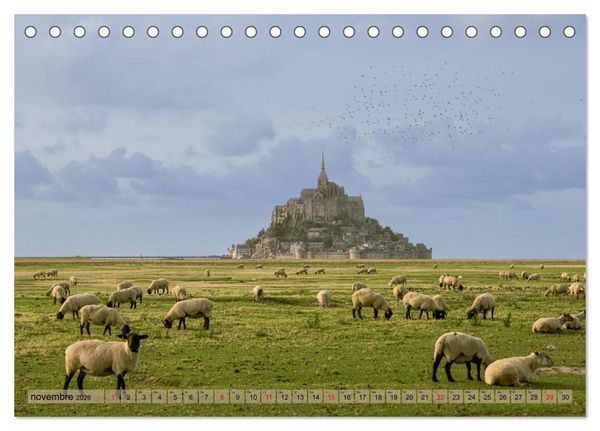 Produktbild: Une Bretagne unique (Calendrier de bureau 2026 DIN A5 vertical), CALVENDO calendrier mensuel