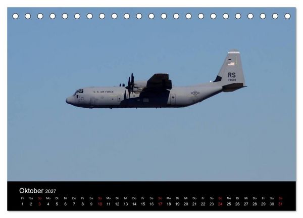 Produktbild: Milit&auml;r - Flugzeuge (Tischkalender 2027 DIN A5 quer), CALVENDO Monatskalender