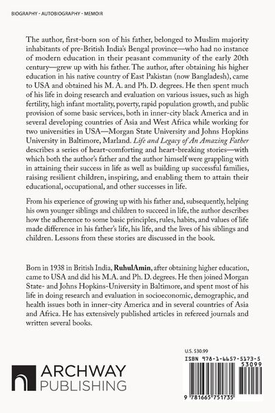 Produktbild: Life and Legacy of An Amazing Father