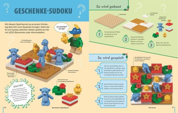Produktbild: LEGO&reg; Weihnachten Das Spielebuch