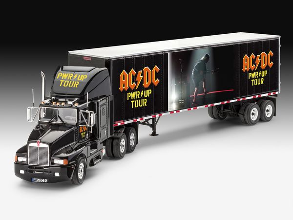 Produktbild: Revell 07731 AC/DC Tour Truck & Trailer &bdquo;Power Up&ldquo; Truckmodell Bausatz 1:32