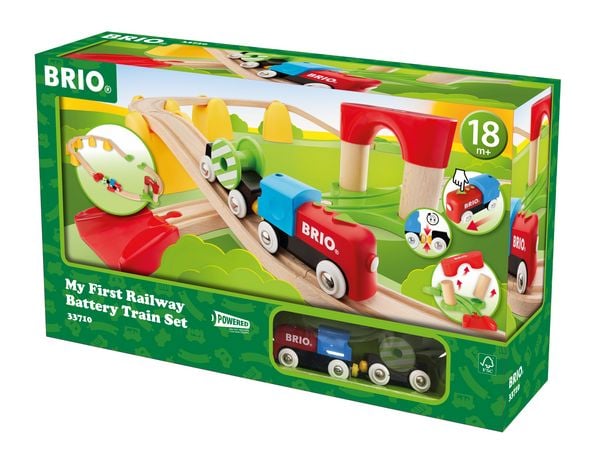 Produktbild: BRIO My first Railway - Mein erstes Bahn Set mit Batterielok