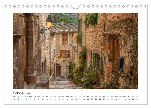 Produktbild: Longing for Mallorca (Wall Calendar 2026 DIN A4 landscape), CALVENDO 12 Month Wall Calendar
