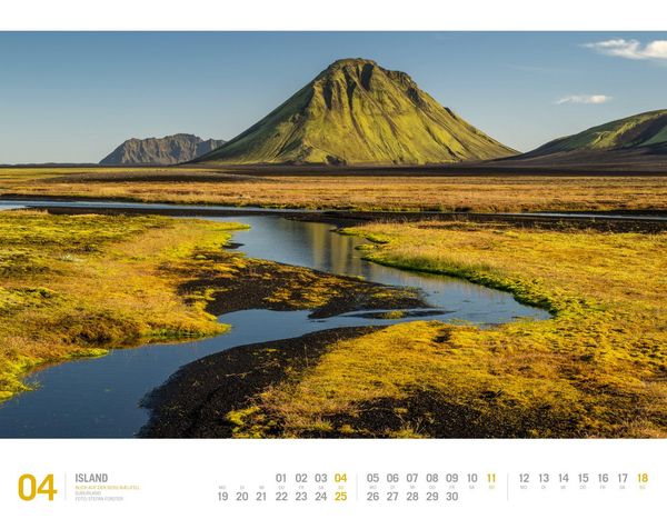 Produktbild: Island Kalender 2027 | Unterwegs zwischen Gletschern und Geysiren