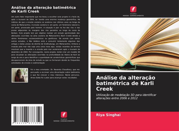 Produktbild: An&aacute;lise da altera&ccedil;&atilde;o batim&eacute;trica de Karli Creek