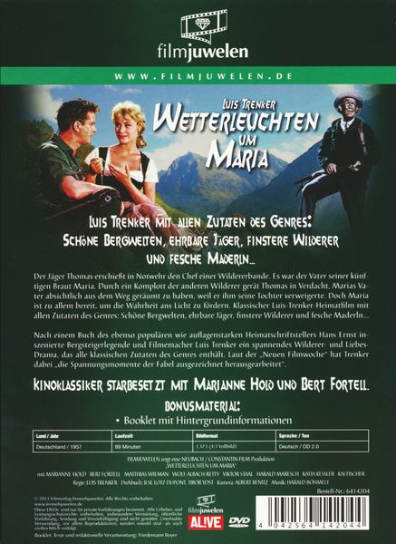 Wetterleuchten um Maria - Filmjuwelen