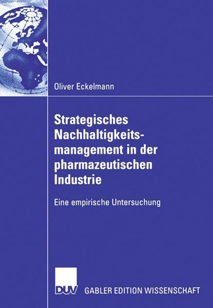 Produktbild: Strategisches Nachhaltigkeitsmanagement in der pharmazeutischen Industrie