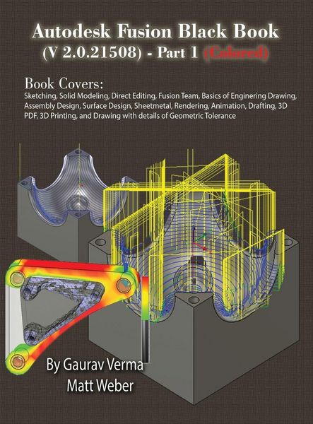 Produktbild: Autodesk Fusion Black Book (V 2.0.21508) Part 1