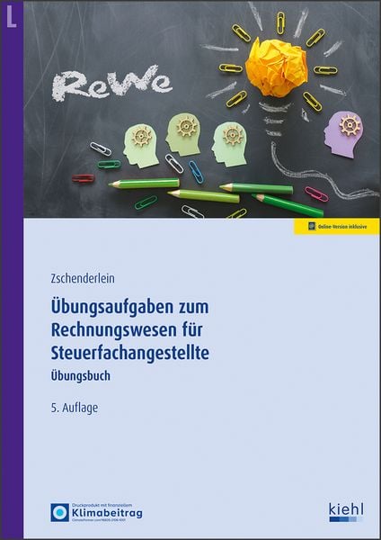 Übungsaufgaben zum Rechnungswesen für Steuerfachangestellte, Set von Oliver Zschenderlein, Nwb Verlag, 9783470100753