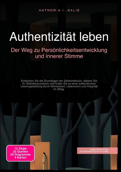 Produktbild: Authentizit&auml;t leben: Der Weg zu Pers&ouml;nlichkeitsentwicklung und innerer Stimme