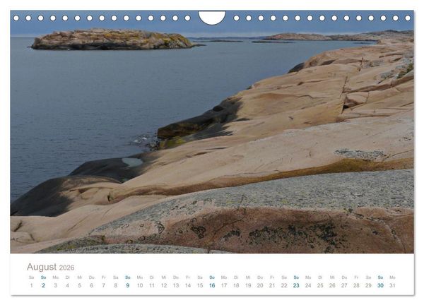 Produktbild: Bohusl&auml;n - Idyllische Sch&auml;renlandschaft an Schwedens Westk&uuml;ste (Wandkalender 2026 DIN A4 quer), CALVENDO Monatskalender