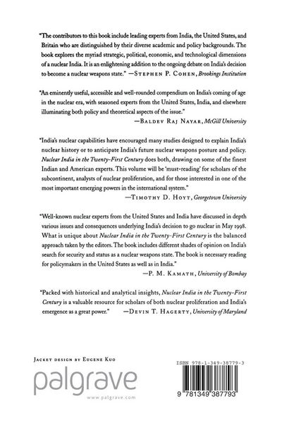 Produktbild: Nuclear India in the Twenty-First Century