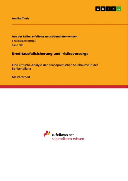 Produktbild: Kreditausfallsicherung und -risikovorsorge
