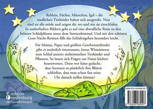 Produktbild: Klein, wild und m&uuml;de - Das Gute-Nacht-Buch der Tierkinder * ab 24 Monate *