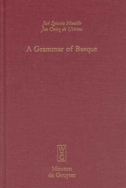 Produktbild: A Grammar of Basque
