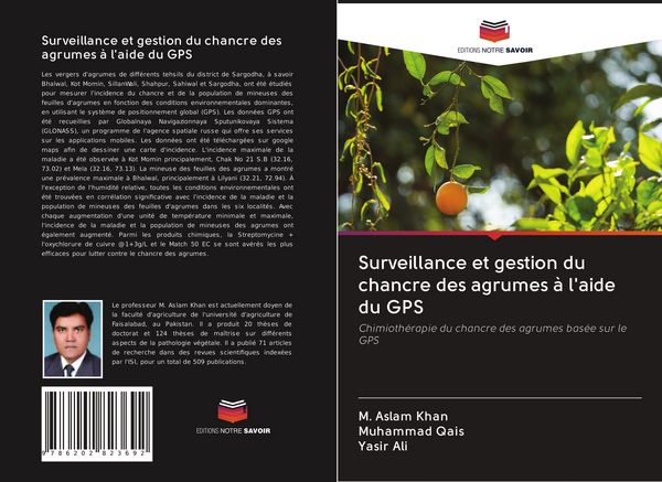 Produktbild: Surveillance et gestion du chancre des agrumes &agrave; l'aide du GPS