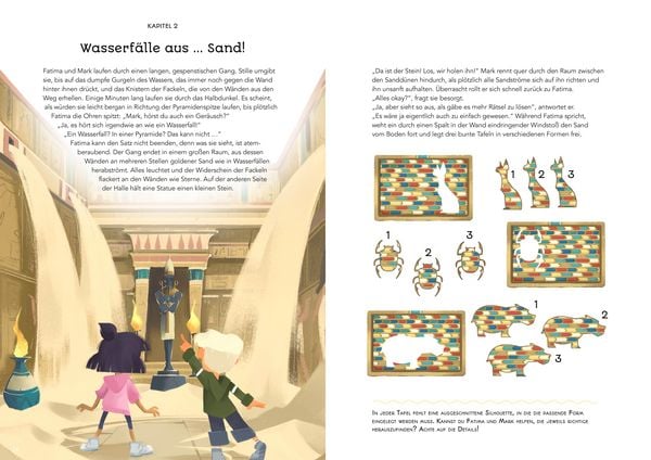 Produktbild: Escape! Das Abenteuer-Game-Buch: Der Fluch des Pharao