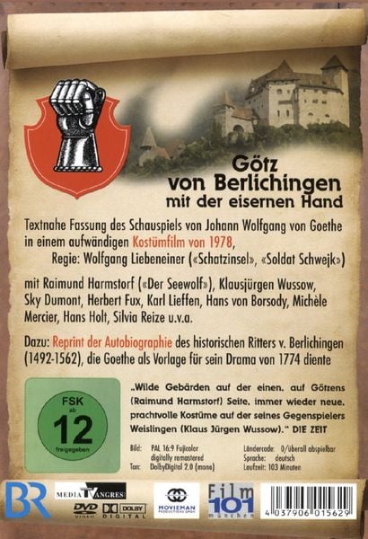 Produktbild: G&ouml;tz von Berlichingen mit der eisernen Hand (+ Buch)