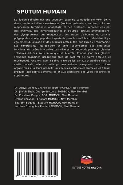 Produktbild: "sputum Humain