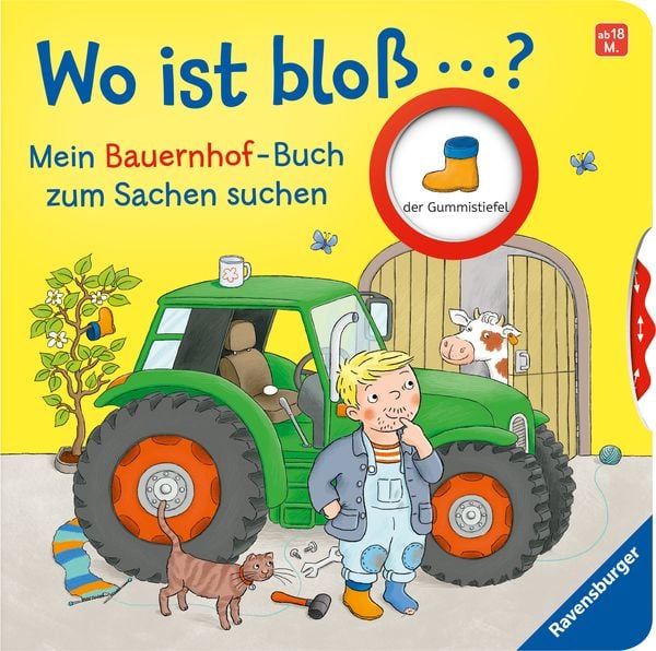Produktbild: Wo ist blo&szlig; &hellip;? - Mein Bauernhof-Buch zum Sachen suchen