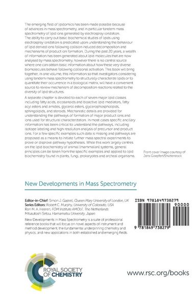 Produktbild: Tandem Mass Spectrometry of Lipids
