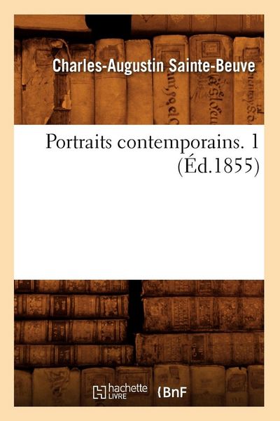 Produktbild: Portraits contemporains. 1 (&Eacute;d.1855)
