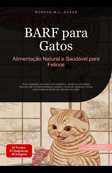 Produktbild: BARF para Gatos: Alimenta&ccedil;&atilde;o Natural e Saud&aacute;vel para Felinos