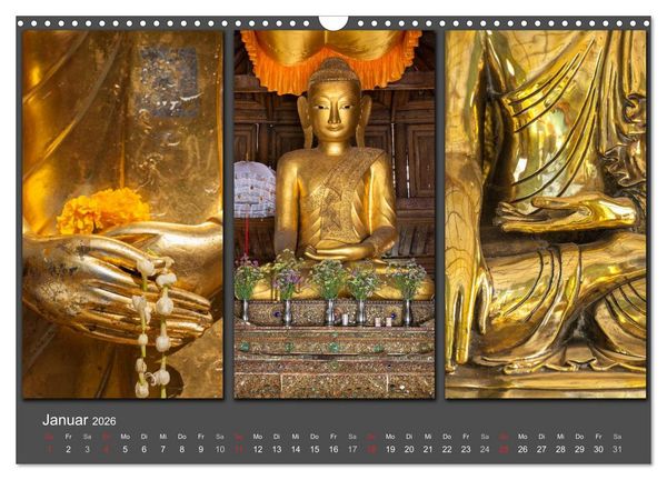 Produktbild: MEDITATION Zeit f&uuml;r mich (Wandkalender 2026 DIN A3 quer), CALVENDO Monatskalender