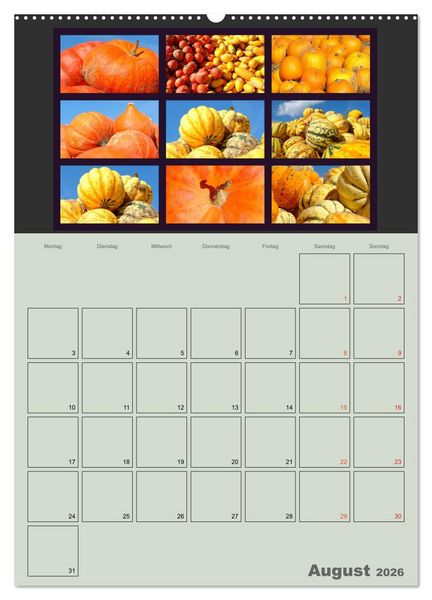 Produktbild: Food (hochwertiger Premium Wandkalender 2026 DIN A2 hoch), Kunstdruck in Hochglanz