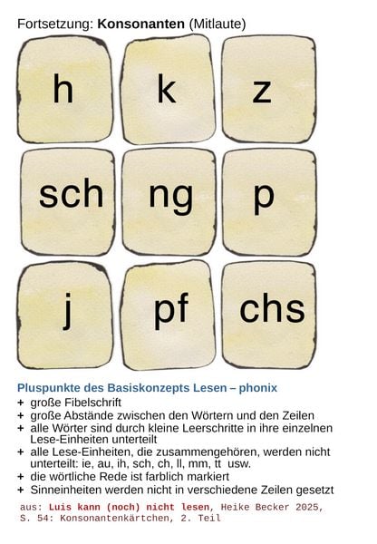 Produktbild: Luis kann (noch) nicht lesen