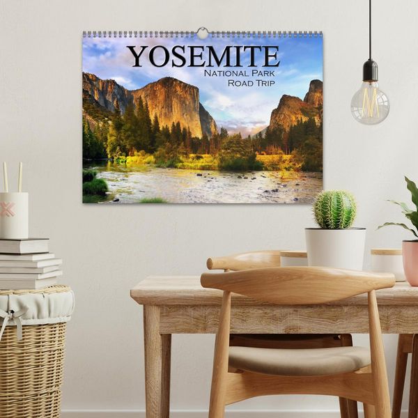 Produktbild: Yosemite National Park Road Trip (Wall Calendar 2026 DIN A3 landscape), CALVENDO 12 Month Wall Calendar