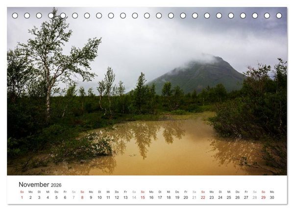 Produktbild: Russlands Norden 2026 (Tischkalender 2026 DIN A5 quer), CALVENDO Monatskalender