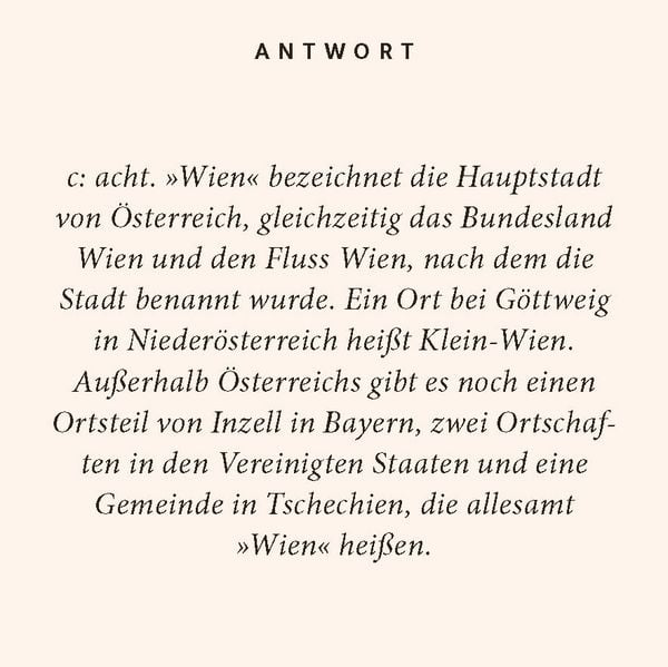 Produktbild: Wien-Quiz