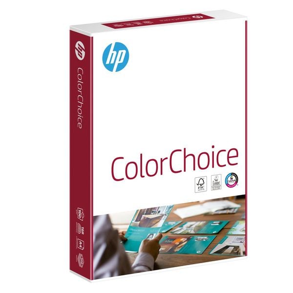 Hp Kopierpapier ColorChoice 100g/m² weiß DIN A4 500 Blatt