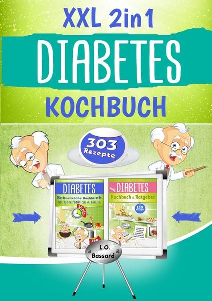 Produktbild: XXL 2in1 Diabetes Kochbuch