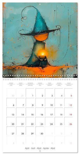 Produktbild: The Magic of Fairytales (Wall Calendar 2026 12 &times; 12 Inch) CALVENDO 12 Month Wall Calendar