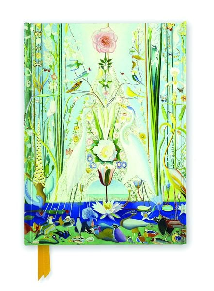 Produktbild: Premium Notizbuch DIN A5: Joseph Stella, Verg&ouml;ttlichung der Rose