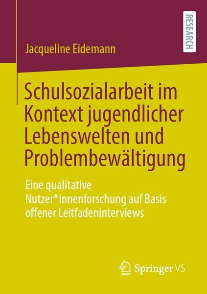 Produktbild: Schulsozialarbeit im Kontext jugendlicher Lebenswelten und Problembew&auml;ltigung