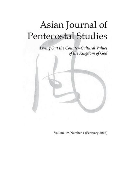Produktbild: Asian Journal of Pentecostal Studies, Volume 19, Number 1